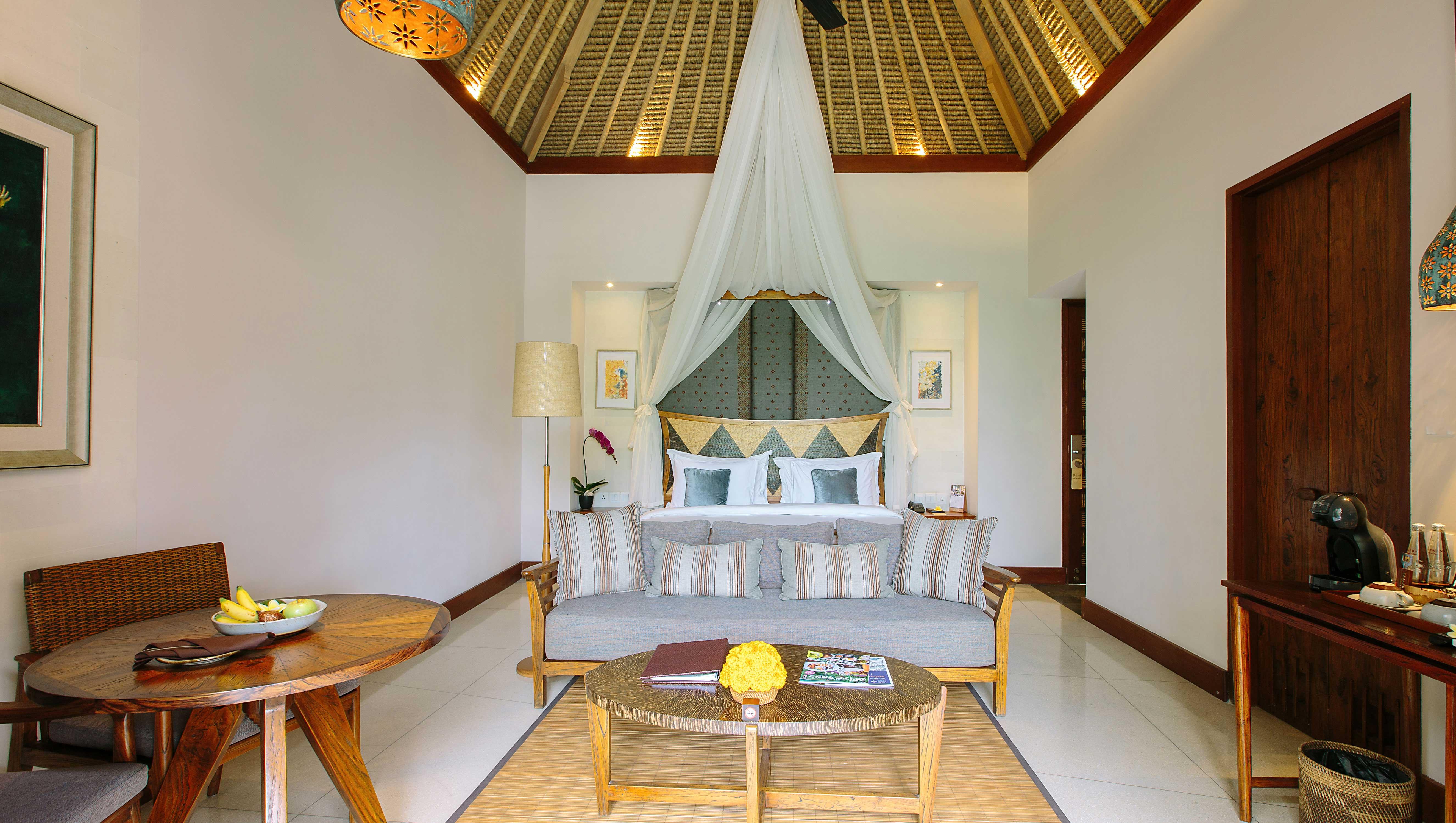 Tejaprana Resort & Spa Ubud  Luaran gambar A bedroom at the resort
